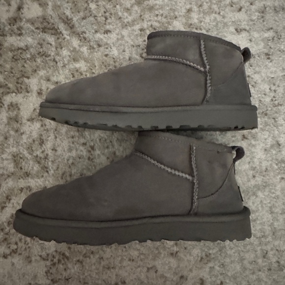 UGG Gray Ankle Boots - Picture 3 of 4
